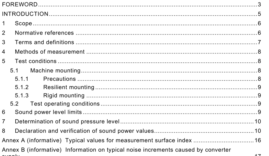 IEC 60034-9-2021 pdf Rotating electrical machines – Part 9: Noise limits