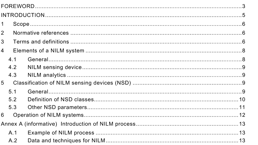 IEC TS 63297-2021 pdf Sensing devices for non-intrusive load monitoring , NILM ) systems