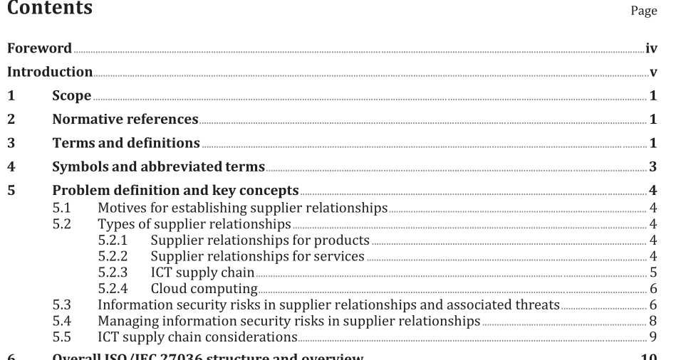ISO IEC 27036-1-2021 pdf Cybersecurity — Supplier relationships — Part 1: Overview and concepts